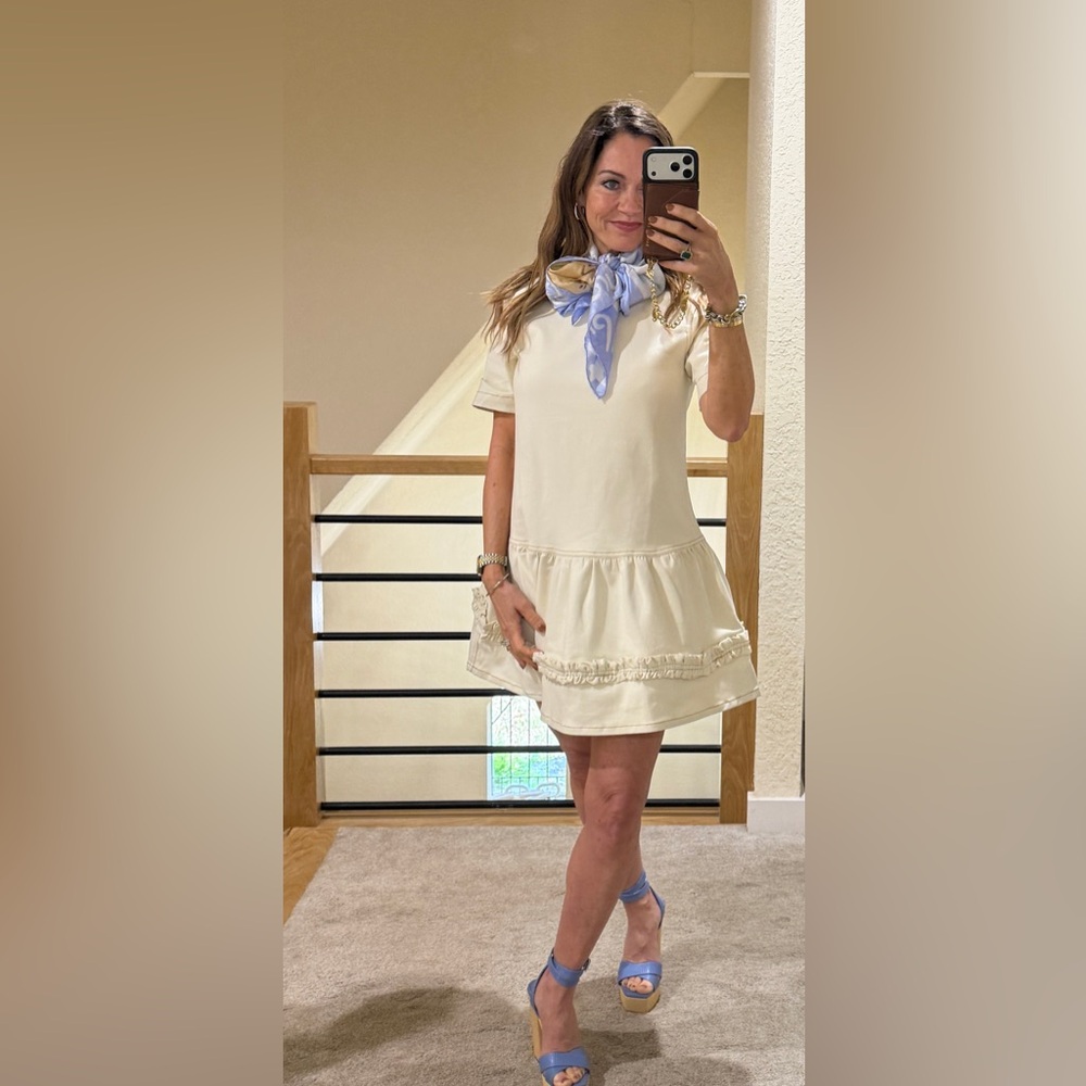 Cream baby doll Dress